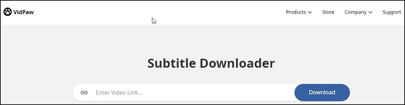 Vidpaw Subtitle Downloader