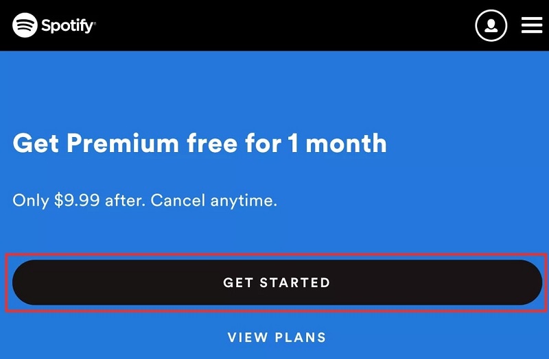 upgrade Spotify plan