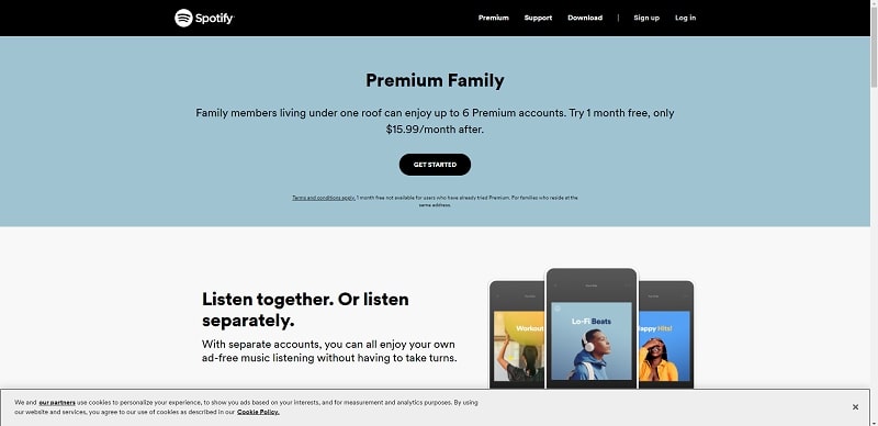 Join Someone's Spotify Family Plan
