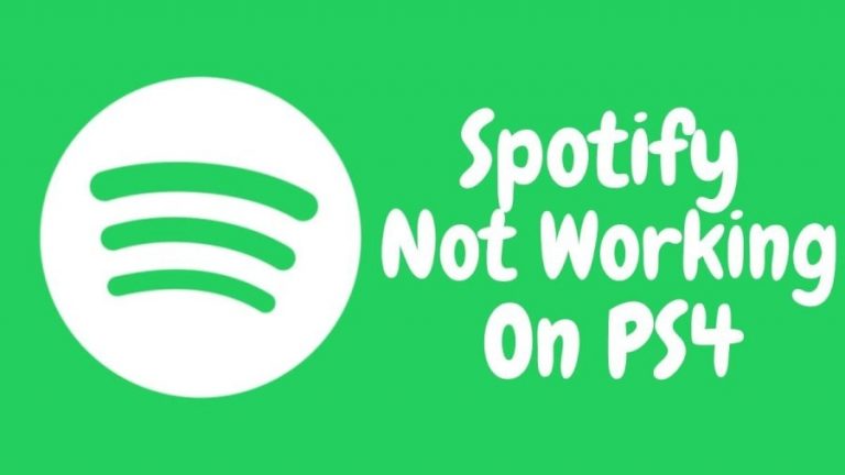 Spotify Not Working on PS4/PS5