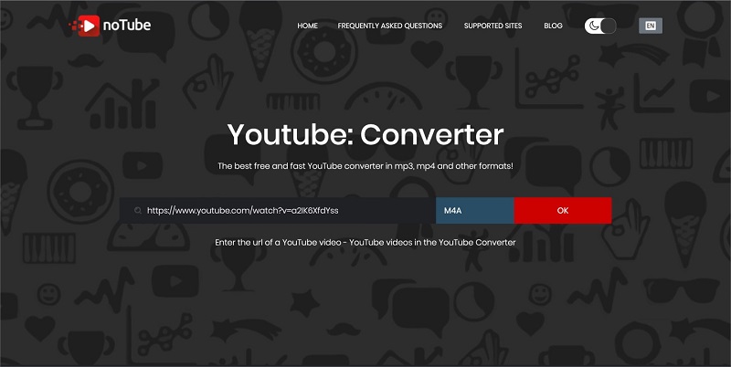 Convert YouTube to M4A Online