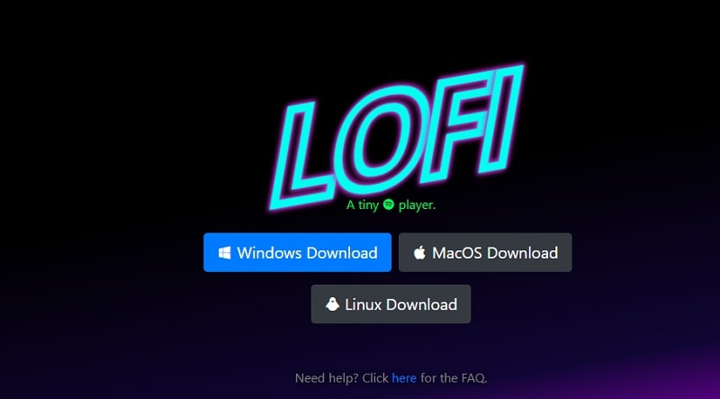 Download and install lofi