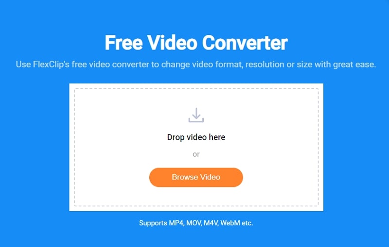 FlexClip Free Video Converter